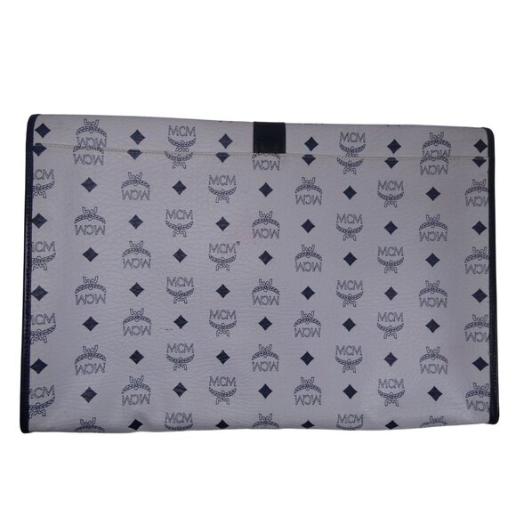 MCM Patricia Collection White‎ Tote Bag L2355 - Picture 7 of 8